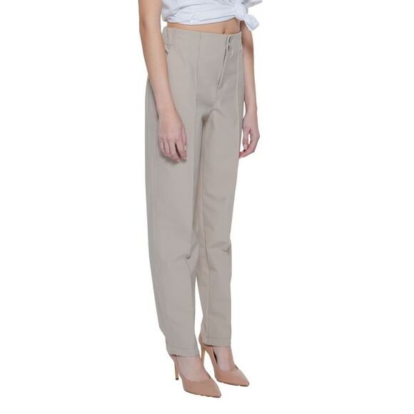 Street One Beige Polyamide Women's Pant - Picture 4 of 5